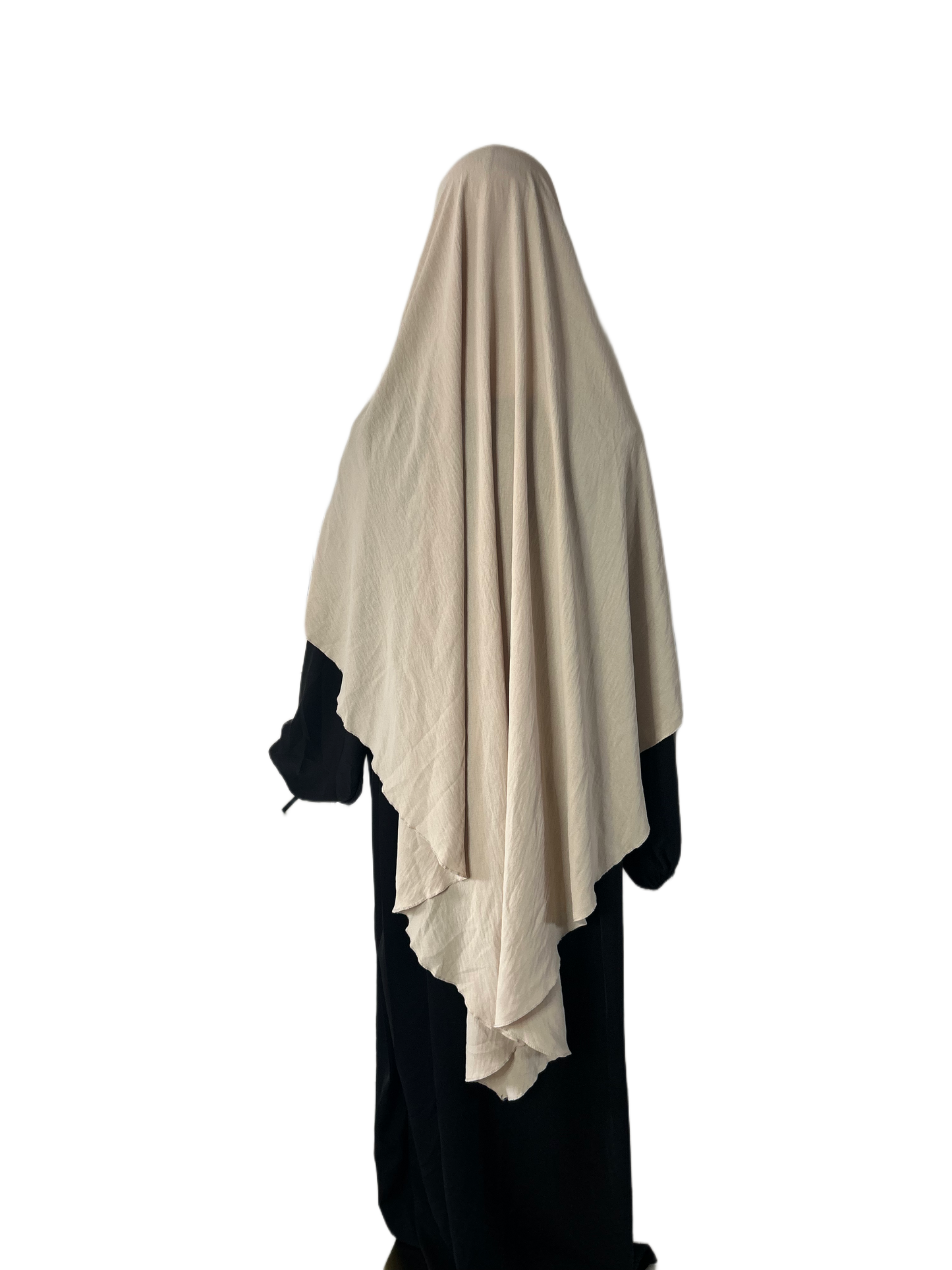 Khimar 1-lagig beige