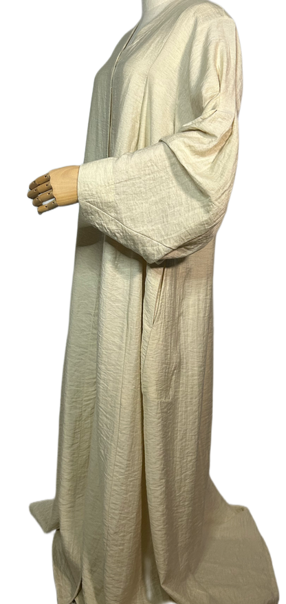 Linen Abaya Weste Halima