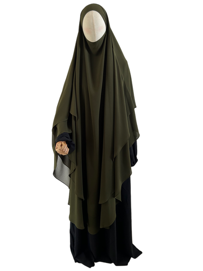 2-lagig Khimar