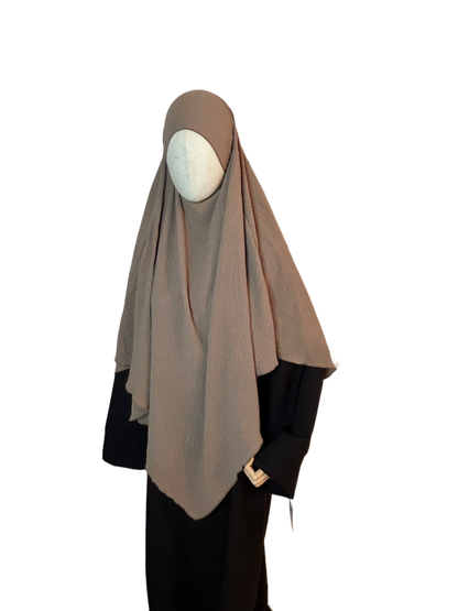 Khimar 1-layer taupe