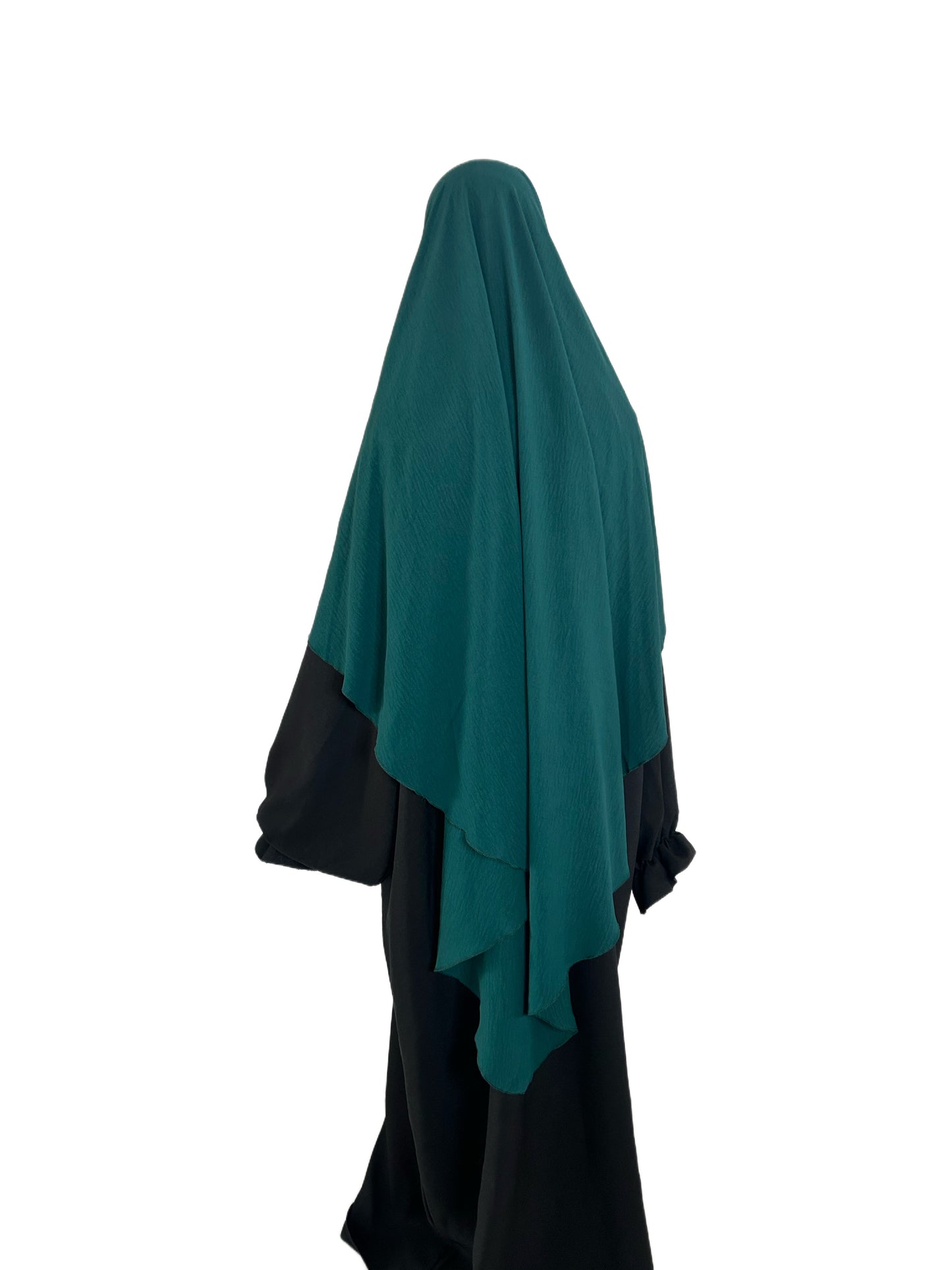 Khimar 1-lagig dunkelgrün