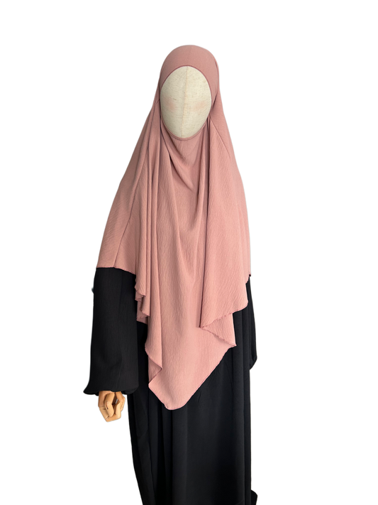 Khimar 1-lagig lachs