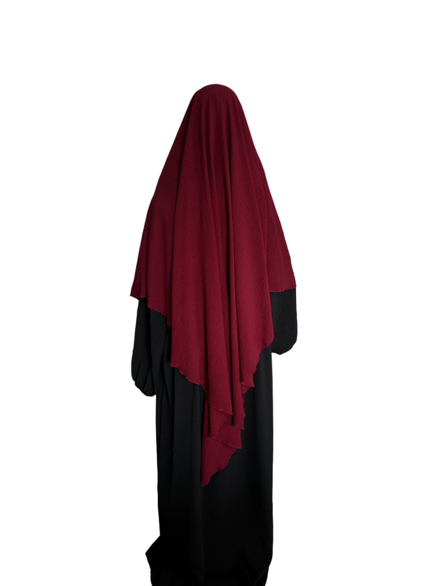 Khimar 1-lagig burgunder