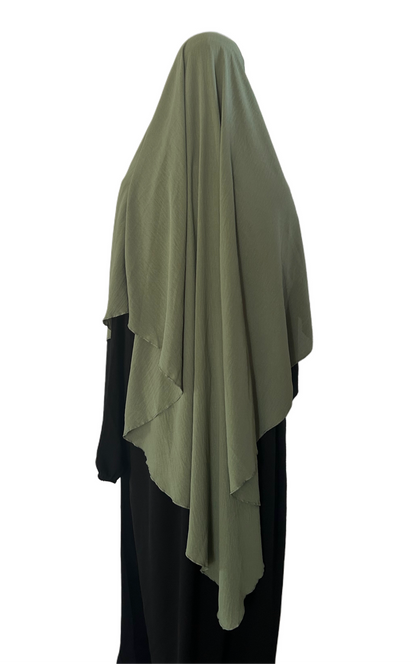 Khimar 1-layer khaki