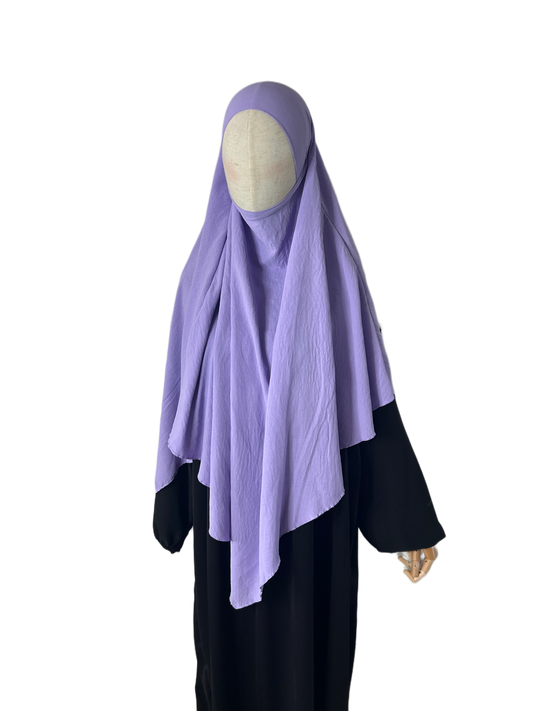 Khimar 1-lagig Lavendel