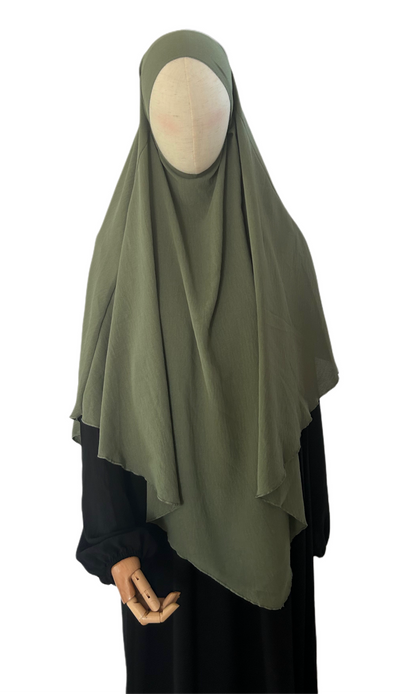 Khimar 1-layer khaki