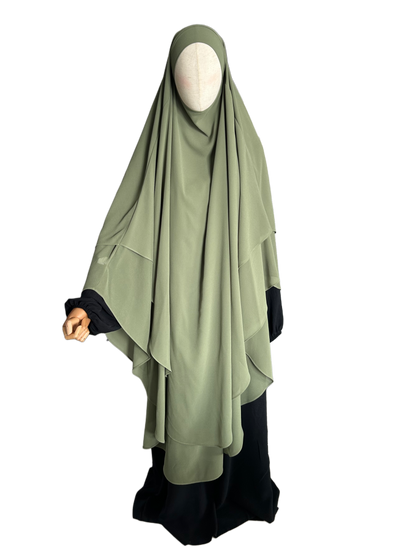 2-lagig Khimar