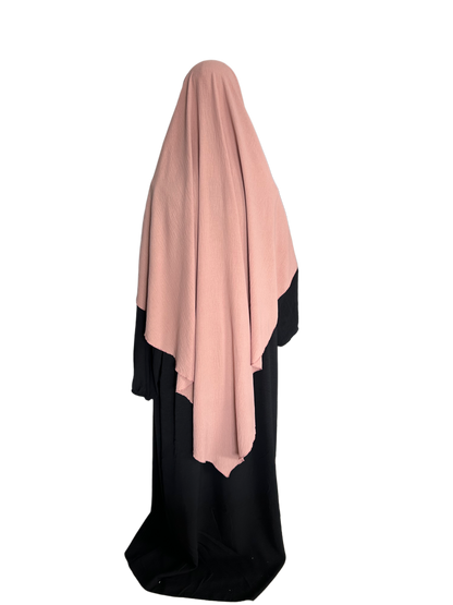 Khimar 1-lagig lachs