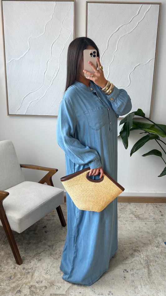 Jeans Kleid Baumwolle