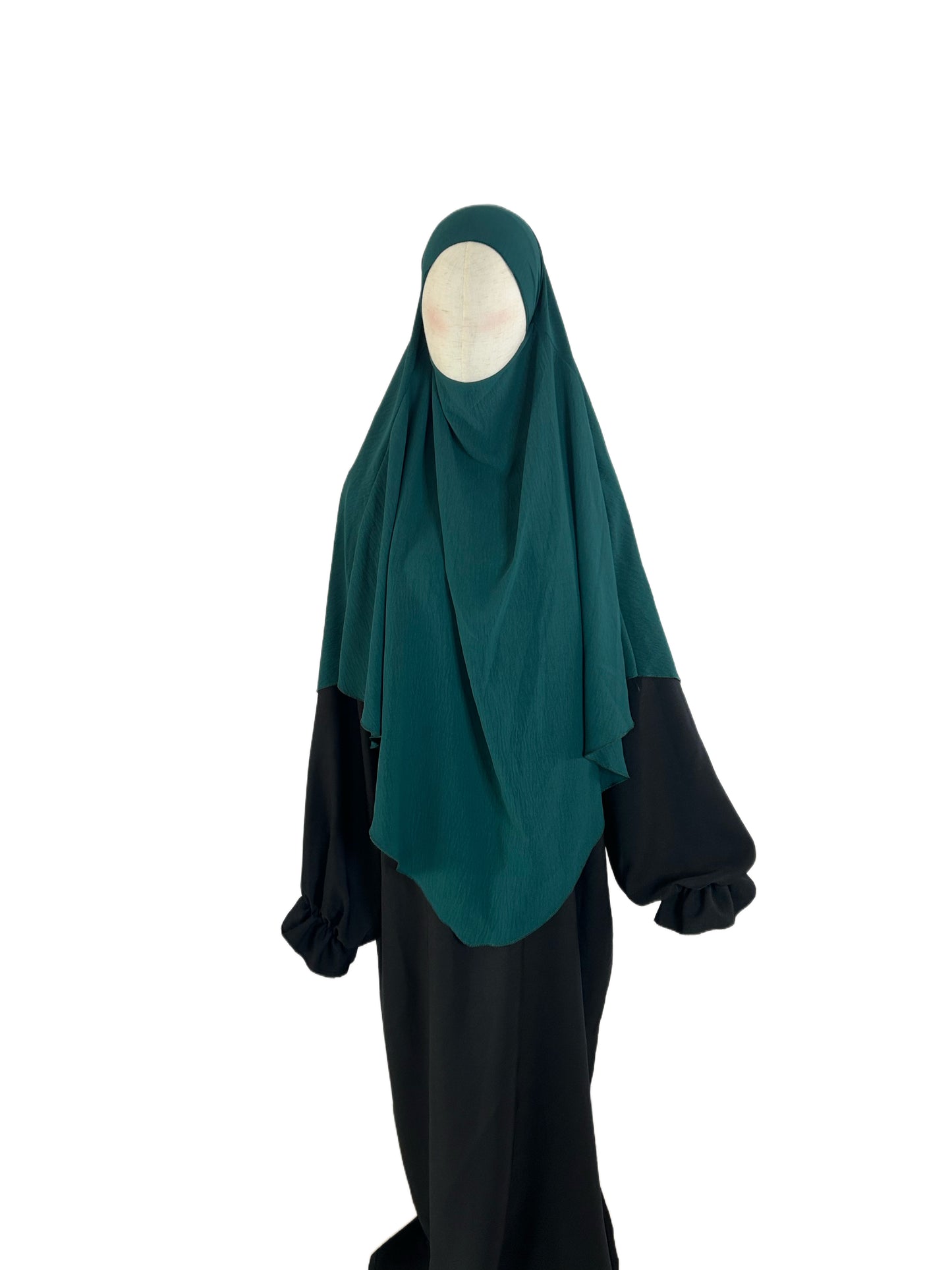 Khimar 1-lagig dunkelgrün