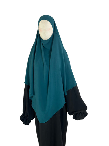 Khimar 1-lagig aqua