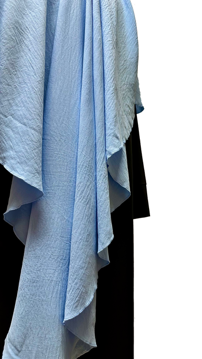 Khimar 1-layer light blue