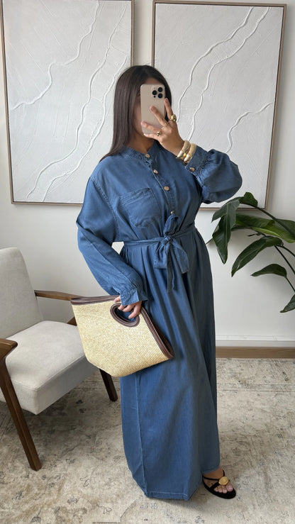 Jeans Kleid Baumwolle